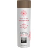 Shiatsu Premium masažno ulje Strawberry & Red Pepper, 75 ml Cijene
