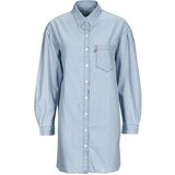 Levi's RHEA SHIRT DRESS Plava Cijene