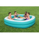  Napihljiv bazen 218x218x48cm + BESTWAY plava miza Slike