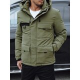 DStreet Kurtka zimowa męska zielona | Shoptok.si