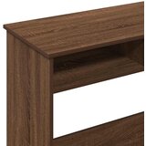  Radni stol boja smeđeg hrast 80x40x75 cm od konstruiranog drvo | shoptok.hr