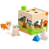 drvena kocka sorter Animal