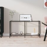 vidaXL Konzolni stol prozirni 140 x 35 x 75,5 cm od kaljenog stakla Cijene