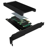 Kontroler IB-PCI208-HS, PCIe 4.0 x4 - M.2 SSD NVMe, s hladnjakom
