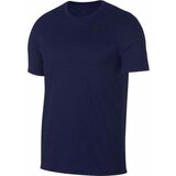 Nike Mens's Superset Train T-Shirt, Blue Void/Black, (20493624) | Shoptok.si