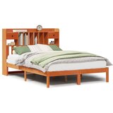 vidaXL Krevet s regalom za knjige bez madraca 140x200 cm od borovine | shoptok.hr