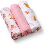 BabyOno Bambus tetra pelene Boho lišće, roza Cijene