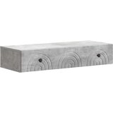 Stolna montirana na zid Betonska siva 87,5 x 34,5 x 17 cm | shoptok.hr