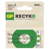  Polnilna baterija GP ReCyko 950 mAh HR03 (AAA) 2kos 2/1 Cene