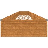  Vrtna visoka greda 960x100x36 cm corten jeklo, (20798720) | Shoptok.si