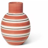 Kähler Design ružičasto-bijela keramička vaza Nuovo, visina 14,5 cm