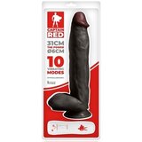  Crni realistični vibrator | Captain Red 31 cm | ePonuda.com