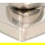 vidaXL Pokrovčki za stebričke 6 kosov krogla nerjaveče jeklo 91x91 mm | Shoptok.si