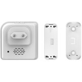 solight 1L67DT - Bežično zvono za utičnicu 230 V + 2x taster IP56 belo | Eponuda.com