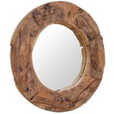 Okrasno ogledalo tikovina 80 cm okrogle oblike | Shoptok.si