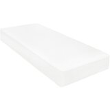  Dnevni ležaj s madracem 90 x 200 cm sivi od masivne borovine | shoptok.hr
