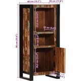vidaXL Kupaonski ormarić 40x30x90 cm Obrađeno puno drvo | shoptok.hr