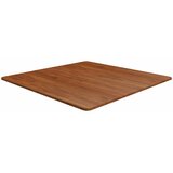  Četvrtasta stolna ploča smeđa 90x90x1,5 cm tretirana hrastovina | shoptok.hr