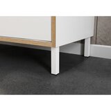Germania Bela visoka/ozka kopalniška omarica 39x195 cm Topeka – | Shoptok.si