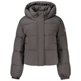 Guess Puhovke CROPPED PUFFER JACKET Črna Cene