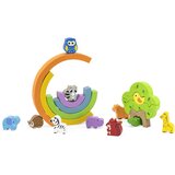 Viga drvene dugine slagalice kreativni montessori | shoptok.hr