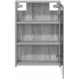  Kupaonski ormar s ogledalom Siva Sonoma 43 x 16 x 62.5 cm | shoptok.hr
