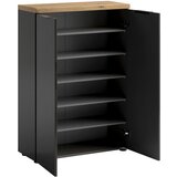 XORA omara za čevlje antracit, barve hrasta | Shoptok.si