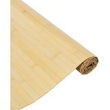  Tepih pravokutni svijetli prirodni 80 x 500 cm od bambusa | shoptok.hr