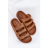 Boto Women's Sandals With Straps And Buckles Camel Uliri | ePonuda.com
