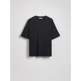 Reserved Pamučna majica - crno | shoptok.hr