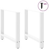 Furnova Noge kavne mizice bela 2 kosa 70x(72-73) cm jeklo, (21915026) Cene
