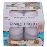 Yankee Candle Coconut Splash 117.6 g dišeče čajne svečke 12 x 9,8 g u