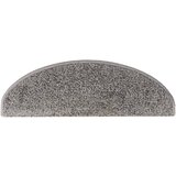  Prostirke za stepenice 10 kom 65x21x4 cm sive poluokrugle velike | shoptok.hr