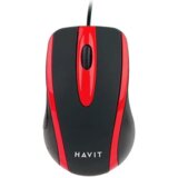 Havit usb miš HV-MS753 crno-crvena | ePonuda.com