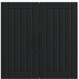  Ormar za Zid Lucca Crna 80 x 31 x 80 cm Konstruirano drvo | shoptok.hr