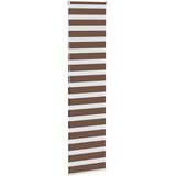 Zebra zavjesa smeđa 65x200 cm širina tkanine 60,9 cm poliester | Shoptok.si