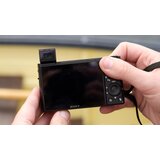 Sony Digitalni fotoaparat DSC-RX100VII, 20,2 MP, 4K HDR, 1" senzor, objektiv ZEISS 24-200 mm, preklopni zaslon, črna - | Shoptok.si