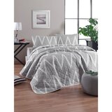 Olivia Grey GreyWhite King Quilted Bedspread (IT) (ES) | Eponuda.com