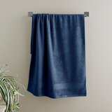 Catherine Lansfield Temno modre frotirne bombažne brisače v kompletu 2 ks 90x140 cm Anti-Bacterial – | Shoptok.si