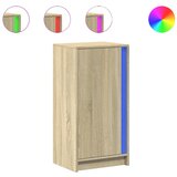 Maison Chic Komoda - Predalnik z LED sonoma hrast 42,5x34x85 cm inženirski les, (21719804) Cene