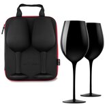  Komplet z vinskim kozarci diVinto – ČRN - diVinto - Dekliščina - Poroka - Božič | Shoptok.si