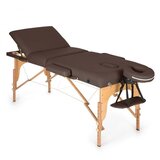 Klarfit Mt 500 stol za masažu, Smeđa | shoptok.hr