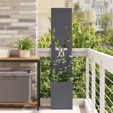  Privatnost u vrtu Crna 32 x 32 x 150 cm Hladno valjana čelična | shoptok.hr