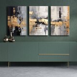 WALLXPERT dekorativno platno slikarstvo u boji 3P4570GSC-009 (set od 3 komada) Cene