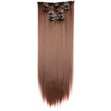 INF Lasni podaljški s sponkami LightBrown, (21780555) | Shoptok.si