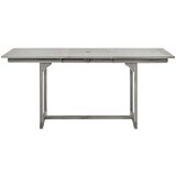  Vrtna jedilna miza (120-170)x80x75 cm trden akacijev les, (20665609) | Shoptok.si