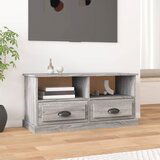 Maison Chic TV omarica - TV enota - Televizijska omarica siva sonoma 93x35,5x45 cm inženirski les, (21699211) | Shoptok.si