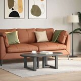  Noge za klubsko mizico v obliki črke T 2 kosa antracit 40x25x(30-31) cm jeklo, (22124019) | Shoptok.si
