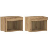 Set TV komoda Zidne 8 pcs hrast artisan Konstruirano drvo | shoptok.hr