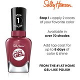 Sally Hansen Miracle Gel™ gel lak za nohte brez uporabe UV/LED lučke odtenek Crystal 14.7 ml | Shoptok.si